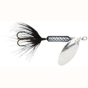 Yakima Rooster Tail 1/8 Black, made by Rooster Tail Baits - Yakima Rooster Tail 1/8 Black, made by Rooster Tail Baits -