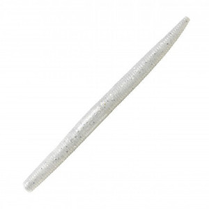 Yum Dinger 5" 8ct Pearl Silver Flake, made by Yum Baits - Yum Dinger 5" 8ct Pearl Silver Flake, made by Yum Baits -