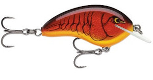 Rapala Ott Garage Tiny 4' 5/16 2.25" Classic Crawdad, made by Rapala Baits - Rapala Ott Garage Tiny 4' 5/16 2.25" Classic Crawdad, made by Rapala Baits -