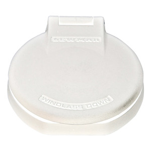 Lewmar Deck Foot Switch - Windlass Down - White Plastic, made by Lewmar - 68000918 Lewmar Deck Foot Switch - Windlass Down - White Plastic, made by Lewmar - 68000918