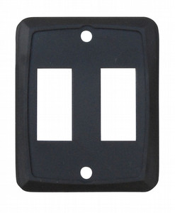 Double Switch Plate Black, made by Valterra - DG215VP Double Switch Plate Black, made by Valterra - DG215VP