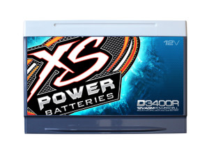 12V Bci Group 34R Agm Battery Max, made by XS BATTERIES - D3400R 12V Bci Group 34R Agm Battery Max, made by XS BATTERIES - D3400R