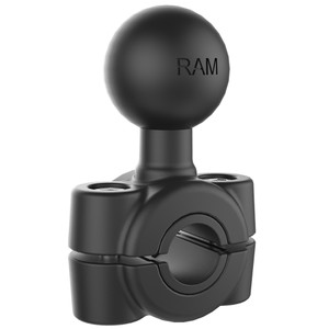 RAM Mount Torque 3/8" - 5/8" Diameter Mini Rail Base w/1" Ball, made by RAM Mounting Systems - RAM-B-408-37-62U RAM Mount Torque 3/8" - 5/8" Diameter Mini Rail Base w/1" Ball, made by RAM Mounting Systems - RAM-B-408-37-62U
