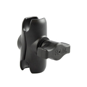 RAM Mount Short Double Socket Arm f/1" Ball Bases, made by RAM Mounting Systems - RAM-B-201U-A RAM Mount Short Double Socket Arm f/1" Ball Bases, made by RAM Mounting Systems - RAM-B-201U-A