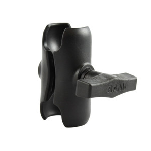 RAM Mount Composite Short Double Socket Arm f/1.5" Ball Base, made by RAM Mounting Systems - RAP-201U-B RAM Mount Composite Short Double Socket Arm f/1.5" Ball Base, made by RAM Mounting Systems - RAP-201U-B