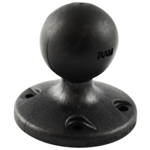 RAM Mount 2.5" Composite Round Base w/AMPS Hole Pattern & 1.5" Ball, made by RAM Mounting Systems - RAP-202U RAM Mount 2.5" Composite Round Base w/AMPS Hole Pattern & 1.5" Ball, made by RAM Mounting Systems - RAP-202U