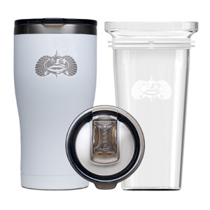 Toadfish Non-Tipping 20oz Tumbler - White, made by Toadfish - 1133 Toadfish Non-Tipping 20oz Tumbler - White, made by Toadfish - 1133