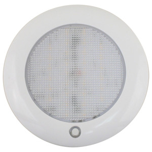 Scandvik Slim 5" Dome Light - Warm White/Blue - 10-30V, made by Scandvik - 41461P Scandvik Slim 5" Dome Light - Warm White/Blue - 10-30V, made by Scandvik - 41461P