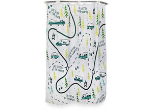 Life Is Better At The Campsite Shower Curtain, made by Camco - 53245 Life Is Better At The Campsite Shower Curtain, made by Camco - 53245