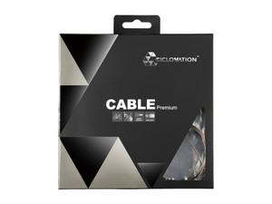 Ciclovation Mountain Brake Cable Shimano/SRAM System (Box of 20) Stainless-Nano Slick 1700mm, made by Ciclovation - Ciclovation Mountain Brake Cable Shimano/SRAM System (Box of 20) Stainless-Nano Slick 1700mm, made by Ciclovation -