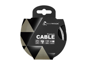 Ciclovation Shift Cable Shimano/SRAM System 2100mm Nano-Slick Silver, made by Ciclovation - Ciclovation Shift Cable Shimano/SRAM System 2100mm Nano-Slick Silver, made by Ciclovation -