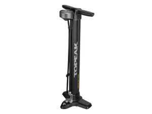 Topeak JoeBlow Twin Turbo Floor Pump, made by TOPEAK - Topeak JoeBlow Twin Turbo Floor Pump, made by TOPEAK -