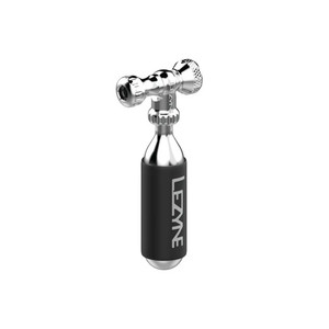 Lezyne Control Drive Co2 With 16G Cartridge Gloss Silver, made by Lezyne - Lezyne Control Drive Co2 With 16G Cartridge Gloss Silver, made by Lezyne -