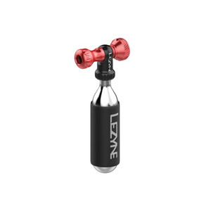 Lezyne Control Drive Co2 With 16G Cartridge Gloss Red, made by Lezyne - Lezyne Control Drive Co2 With 16G Cartridge Gloss Red, made by Lezyne -