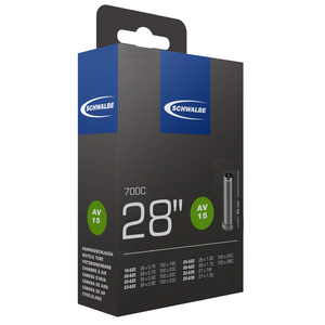 Schwalbe SV15 40mm Presta Tube, 700 x 18-28, made by Schwalbe - Schwalbe SV15 40mm Presta Tube, 700 x 18-28, made by Schwalbe -