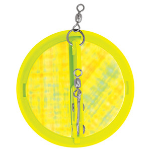 Luhr-Jensen 3-1/4" Dipsy Diver - Chartreuse/Silver Bottom Moon Jelly, made by Luhr-Jensen - 5560-000-2509 Luhr-Jensen 3-1/4" Dipsy Diver - Chartreuse/Silver Bottom Moon Jelly, made by Luhr-Jensen - 5560-000-2509