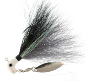 Blakemore Bucktail Pro Prl/gry Th/b/g1/8, made by Blakemore - BP-18-019 Blakemore Bucktail Pro Prl/gry Th/b/g1/8, made by Blakemore - BP-18-019
