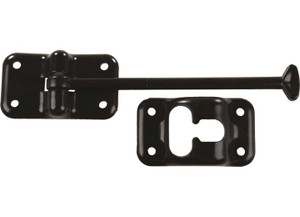 6in Tstyle Door Holder Black, made by JR PRODUCTS - 10434 6in Tstyle Door Holder Black, made by JR PRODUCTS - 10434
