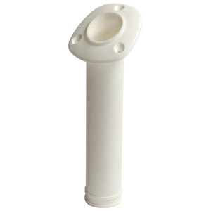 C.E. Smith Flush Mount 30° Nylon Rod Holder - White, made by C.E. Smith - 55120A C.E. Smith Flush Mount 30° Nylon Rod Holder - White, made by C.E. Smith - 55120A