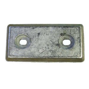 Performance Metals HC5A Hull Anode - Aluminum - HC5A, made by Performance Metals - HC5A Performance Metals HC5A Hull Anode - Aluminum - HC5A, made by Performance Metals - HC5A