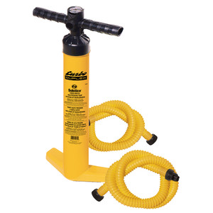Solstice Watersports Turbo Duplex High Pressure Pump w/Gauge & 2 Hoses - 19135, made by Solstice Watersports - 19135 Solstice Watersports Turbo Duplex High Pressure Pump w/Gauge & 2 Hoses - 19135, made by Solstice Watersports - 19135