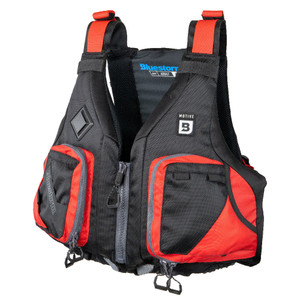 Bluestorm Motive Kayak Fishing Vest - Nitro Red - S/M - BS-248-RDD-S/M, made by Bluestorm - BS-248-RDD-S/M Bluestorm Motive Kayak Fishing Vest - Nitro Red - S/M - BS-248-RDD-S/M, made by Bluestorm - BS-248-RDD-S/M