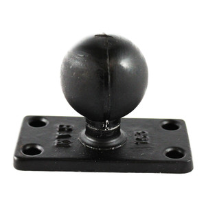 RAM Mount 1.5" x 3" Rectangle Base w/1.5" Ball - RAM-202U-153, made by RAM Mounting Systems - RAM-202U-153 RAM Mount 1.5" x 3" Rectangle Base w/1.5" Ball - RAM-202U-153, made by RAM Mounting Systems - RAM-202U-153