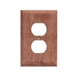 Whitecap Teak Outlet Cover/Receptacle Plate - 60170, made by Whitecap - 60170 Whitecap Teak Outlet Cover/Receptacle Plate - 60170, made by Whitecap - 60170