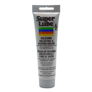 Super Lube Silicone Dielectric & Vacuum Grease - 3oz Tube - 91003, made by Super Lube - 91003 Super Lube Silicone Dielectric & Vacuum Grease - 3oz Tube - 91003, made by Super Lube - 91003