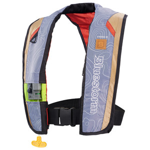 Bluestorm Stratus 35 Auto Type II Inflatable PFD - Tan - T1H-19-TAN, made by Bluestorm - T1H-19-TAN Bluestorm Stratus 35 Auto Type II Inflatable PFD - Tan - T1H-19-TAN, made by Bluestorm - T1H-19-TAN