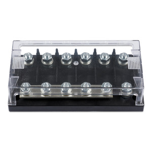 Victron 6-Way Mega Fuse Holder w/Busbar - 250A - CIP050060000, made by Victron Energy - CIP050060000 Victron 6-Way Mega Fuse Holder w/Busbar - 250A - CIP050060000, made by Victron Energy - CIP050060000