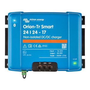 Victron Orion-TR Smart 24/24-17A 17A (400W) Non-Isolated DC-DC Charger or Power Supply - ORI242440140, made by Victron Energy - ORI242440140 Victron Orion-TR Smart 24/24-17A 17A (400W) Non-Isolated DC-DC Charger or Power Supply - ORI242440140, made by Victron Energy - ORI242440140