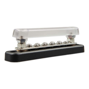 Victron Busbar 150A 2P w/10 Screws & Cover - VBB115021020, made by Victron Energy - VBB115021020 Victron Busbar 150A 2P w/10 Screws & Cover - VBB115021020, made by Victron Energy - VBB115021020
