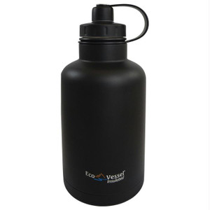Boss Insulated 64 Oz Black, made by Eco Vessel - Boss Insulated 64 Oz Black, made by Eco Vessel -