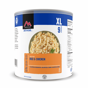 Rice & Chicken Can Cl, made by Mountain House - Rice & Chicken Can Cl, made by Mountain House -