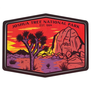 Joshua Tree Natl Park Sticker, made by SENDERO PROVISIONS - Joshua Tree Natl Park Sticker, made by SENDERO PROVISIONS -