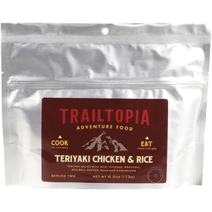 Trailtopia Teriyaki Chicken With Rice Hiking Food - DN5335 Trailtopia Teriyaki Chicken With Rice Hiking Food - DN5335