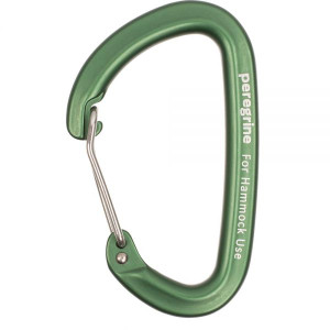 Peregrine Hammock Clip Green, made by Peregrine - Peregrine Hammock Clip Green, made by Peregrine -