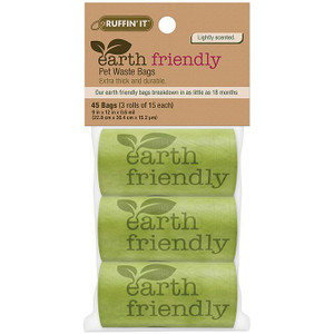 Earth Friendly Waste Bags 3Pk, made by Ruffin' It - Earth Friendly Waste Bags 3Pk, made by Ruffin' It -