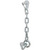 Fixe 1/2" Trad Anchor 2 Hanger (Plated Steel), made by Fixe - 007-1/2