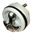 Whitecap T-Handle Latch - Chrome Plated Zamac/White Nylon - No Lock - Freshwater Use Only, made by Whitecap - S-230WC