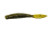 Missile Ned Bomb 3.25" 10ct Green Pumpkin Flash, made by Missile Baits -