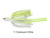 Strikezone V-Blade 3/8 Chart/White, made by Strikezone Baits -