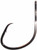 Daiichi Catfish Circle Hook Offset Black Nickle Size 1/0 7ct, made by Daiichi Hooks -