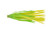 H&H Rubber Skirts Large 3ct Green/Chartreuse, made by H & H Baits -