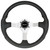 Uflex Nisida Steering Wheel 13.8" - Black Polyurethane Grip w/Black Aluminum Spokes, made by Uflex USA - NISIDA-B/B Uflex Nisida Steering Wheel 13.8" - Black Polyurethane Grip w/Black Aluminum Spokes, made by Uflex USA - NISIDA-B/B