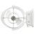 SEEKR by Caframo Sirocco II Elite Fan - White - 7012CAWBX, made by SEEKR by Caframo - 7012CAWBX