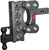 Gen-Y The Boss Torsion-Flex 2.5in Shank 9in Drop 21K Hitch w/GH-061 Dual-Ball/GH-062 Pintle Lock - GH-1325 GEN-Y Hitch GH-1325