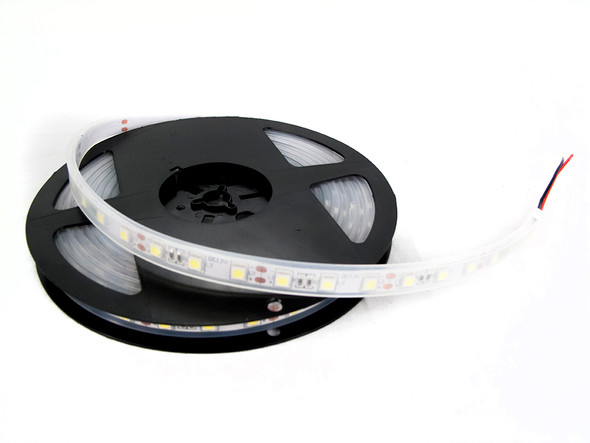 Led Strip Lights 16 Foot Blue Flexible Strip Light w/ Clear Waterproof Sleeve IP67 Marine Sport