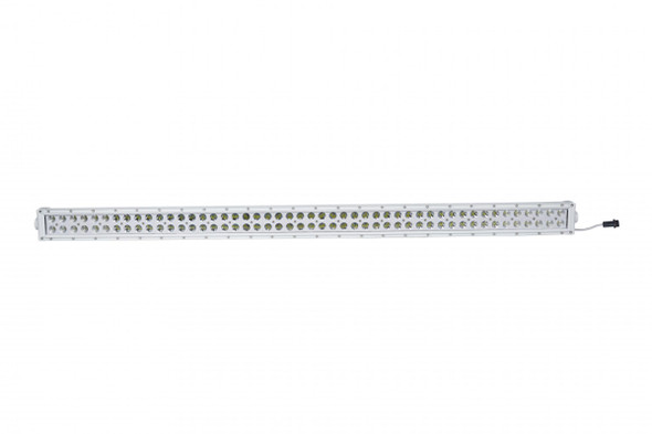 50 Inch LED Light Bar Marine Grade Dual Row Straight Light Bar with 288-Watt 96 x 3W High Intensity CREE LEDs Marine Sport